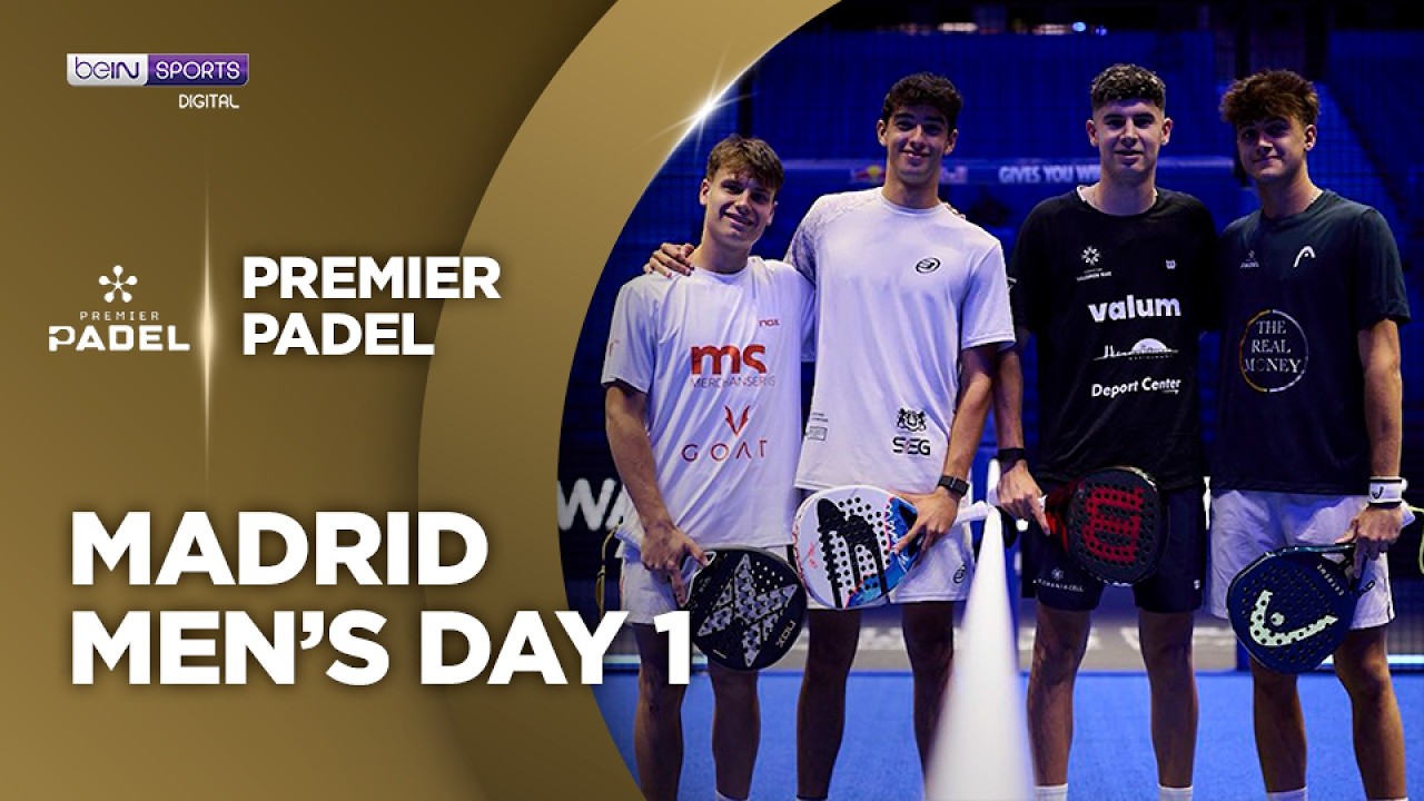 Men's Day 1 Madrid | Premier Padel HIGHLIGHTS | 09/01/2026 | beIN SPORTS USA