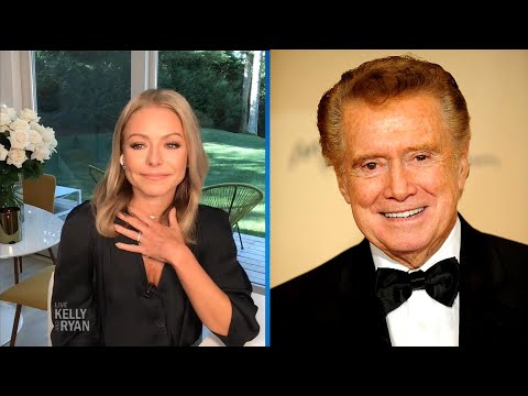 Kelly Ripa Holds Back Tears Remembering Regis Philbin