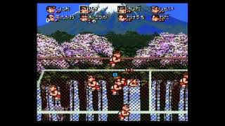 【懐かしのレトロゲーム(スーパーファミコン(Super Nintendo Entertainment System))180】くにおくんのドッジボールだよ全員集合!