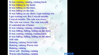 Jazz chant Rain