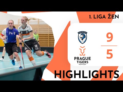 📺HIGHLIGHTS | MITEL Florbalová akademie MB - Prague Tigers Nehvizdy