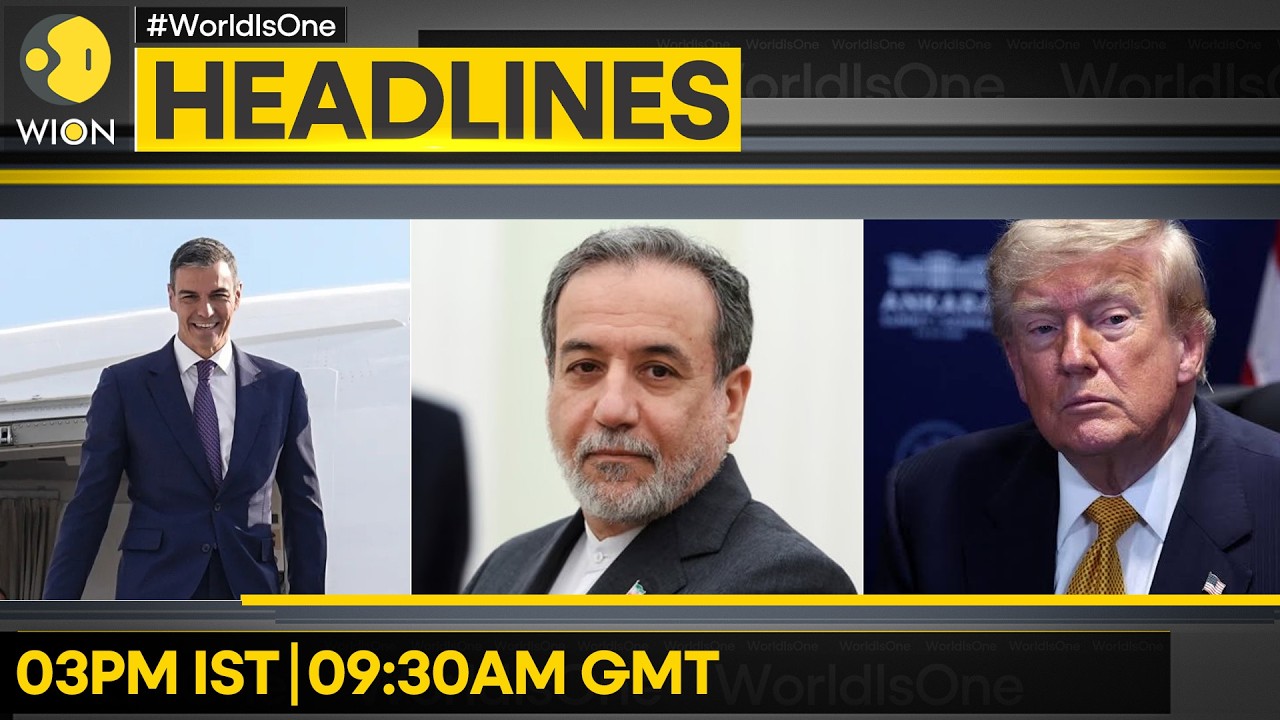 Trump Says Iran Ceasefire Is Over | Spain Reacts 'Calmly' To Trump's Trade Threat | WION Headlines
