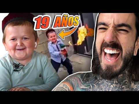 REACCIONANDO a HASBULLA: el “BEBÉ” que TIENE 19 AÑOS y es LUCHADOR 😮
