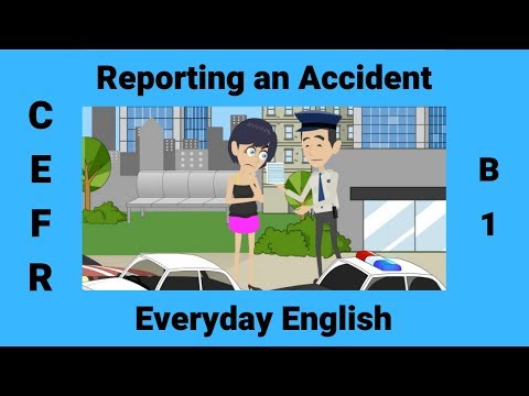 How to Report a Traffic Accident | Past Simple vs. Past Continuous | Intermediate English