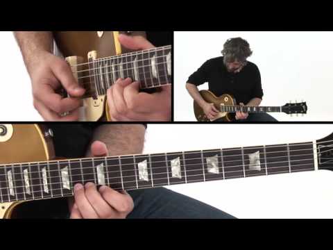 Blues Guitar Lesson - Position 4 Solo Performance - Jason Loughlin