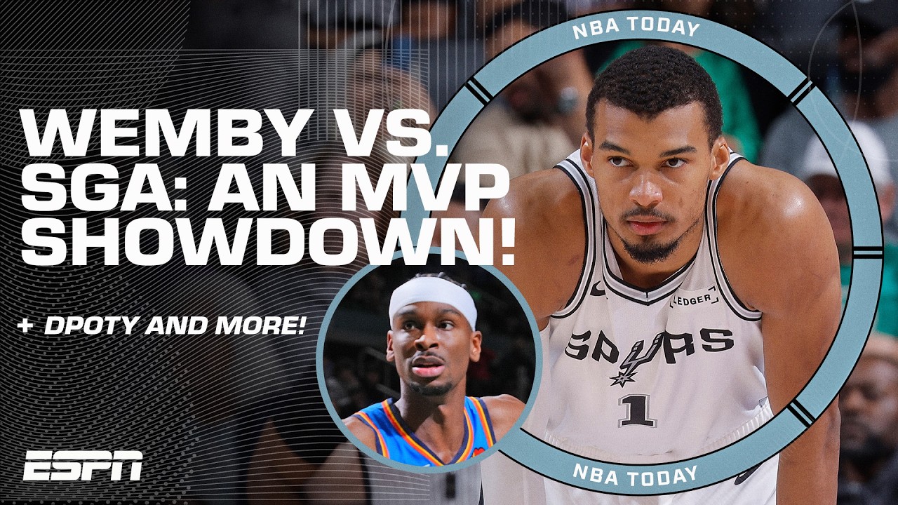 Kendrick Perkins says Victor Wembanyama WILL TAKE MVP from SGA IF what happens?! 👀 | NBA Today