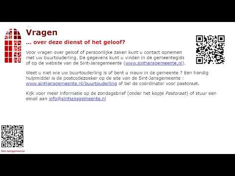 Hemelvaartsdag Ochtenddienst 18 de maio de 2023 | Sint-Janskerk te Gouda | Ds. G.M. Bijkerk