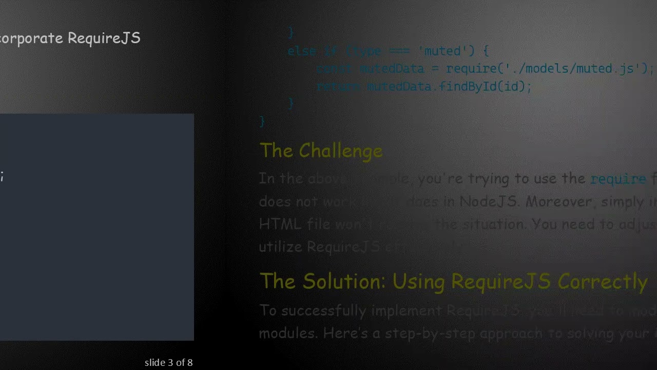 How to Require RequireJS in Your Web JavaScript File