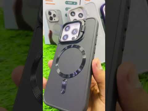 Чехол Hidden Bracket MagSafe Case для iPhone 13 Pro Dark Green подставка - фото 1 - id-p2231026545