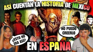 ESPAÑOLES REACCIONAN a LA VERDADERA HISTORIA DE MÉXICO 🇲🇽😱 *ESTO NO lo CUENTAN en EUROPA*