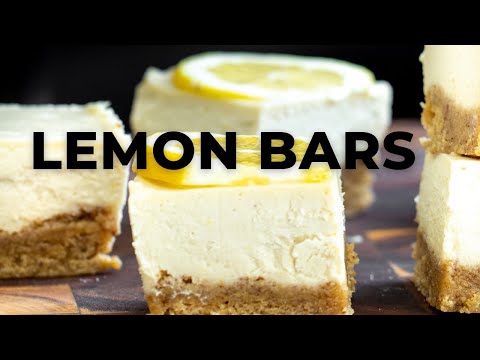 VEGAN LEMON BARS | Vegan Richa Recipes
