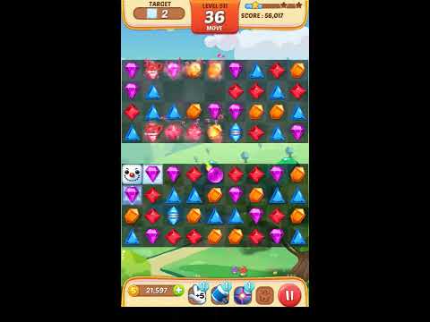 Jewel Match King Level 511 - Walkthrough ( No Booster )