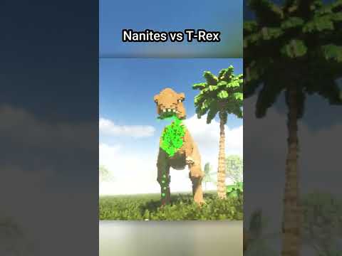 Nanites vs T-Rex, #shorts
