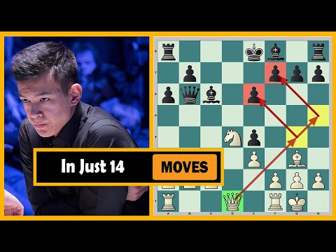 Abdusattorov Crushes A GM In Just 14 Moves