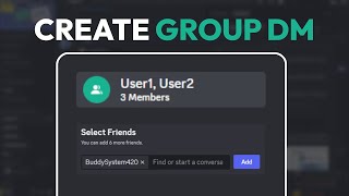 How To Make a Group DM on Discord - Create Group Chat in 2025