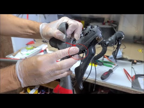 🔧 Repair Ultegra shift lever. Shimano brake shift lever problem 6800 8020