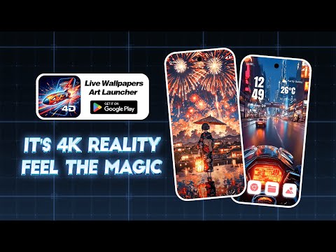 Live Wallpapers: Art Launcher