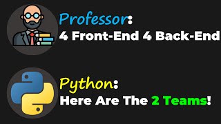 PYTHON HELPS A PROFESSOR
