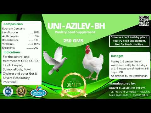 Uni-azilev-bh ( azithromycin + levofloxacin + bromhexine) - ...
