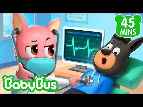 Capa de Cuidando da Saúde dos Policiais | Detetive Labrador Compilação | Desenhos Animados 🐼 por BabyBus