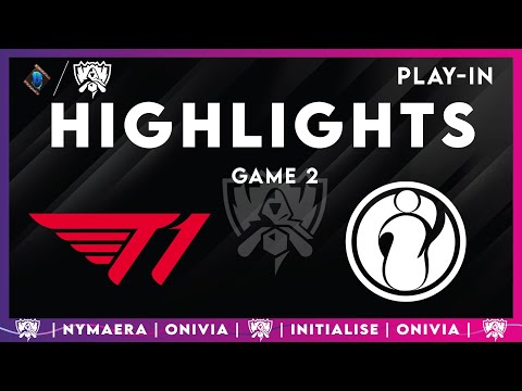 T1 vs IG Highlights Game 2 | Worlds 2025 Play-in | T1 vs Invictus Gaming by Onivia