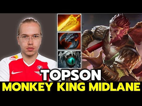 Topson [MONKEY KING] Mid Radiance Overpower Build - 7.33 (Fullmatch)