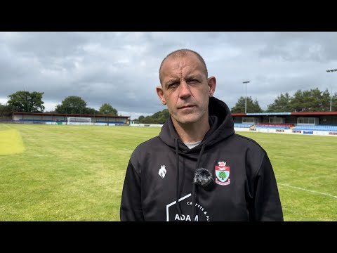 Manager Interview CPD Bae Colwyn vs Nantwich Friendly - 22nd July 2023