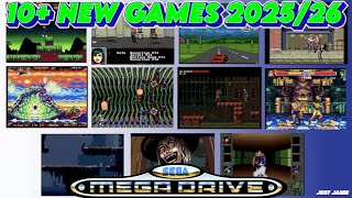 10+ Mega Drive Games in Development 2025/2026 Part 1/2 (Time Stamps) #megadrive #segagenesis 