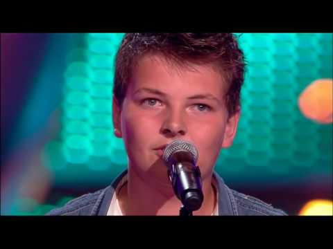 Boy sings like a pro! Piet - You Raise Me Up (by Josh Groban) - The Voice Kids 2013 ★