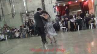 MARIA INES BOGADO y SEBASTIAN JIMENEZ Bailando el tango REMEMBRANZAS en la MILONGA DEL MORAN
