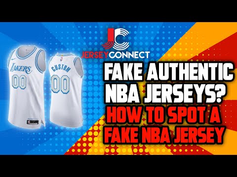 Fake Authentic NBA Jersey?How to Spot a Fake Authentic NBA Jersey| Lebron James City Edition Jersey