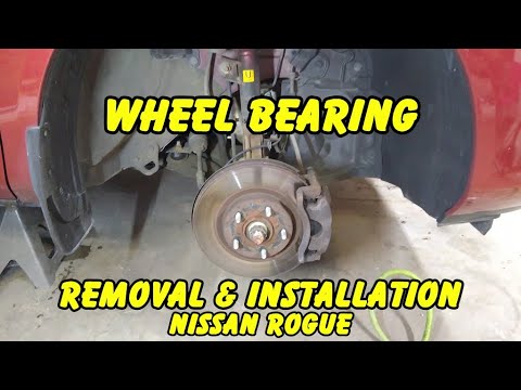 Wheel Bearing Removal & Installation on Nissan Rogue