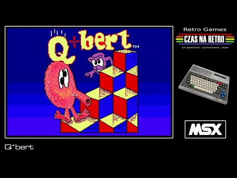 Q*bert (2025, MSX2, Turbo-R, Jelle Roggen)
