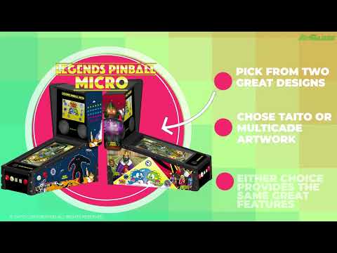 AtGames Legends Pinball Micro (ALPu) - Compact, Connected Digital Pinball Platform