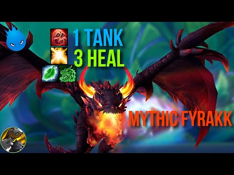 SOLO TANK 3 HEAL MYTHIC FYRAKK?! | Pescorus Guild