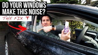 How I SILENCED My Tesla Model 3 Windows SQUEAKING