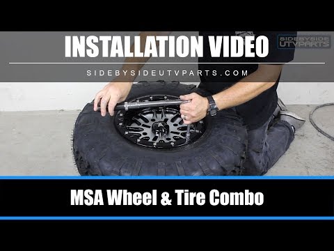 Side by Side - MSA Wheel & Tire Mounting
