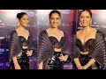 South Movies Raashi Khanna Looking Beautiful In Black Designer At Bollywood Hungama Style Icons