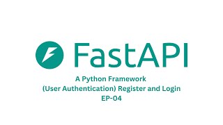 Download the video "FastAPI - 04 | Authentication (JWT), login and register"