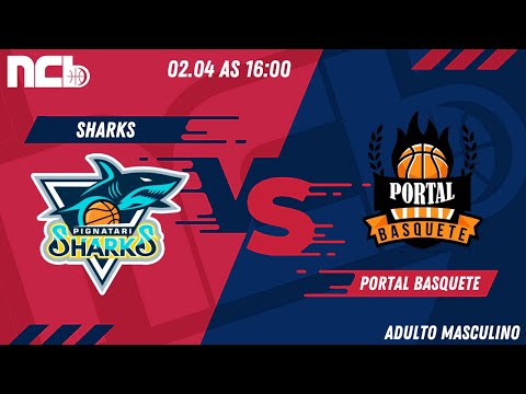 SHARKS X PORTAL BASQUETE - NCB ADULTO MASCULINO 2022.1