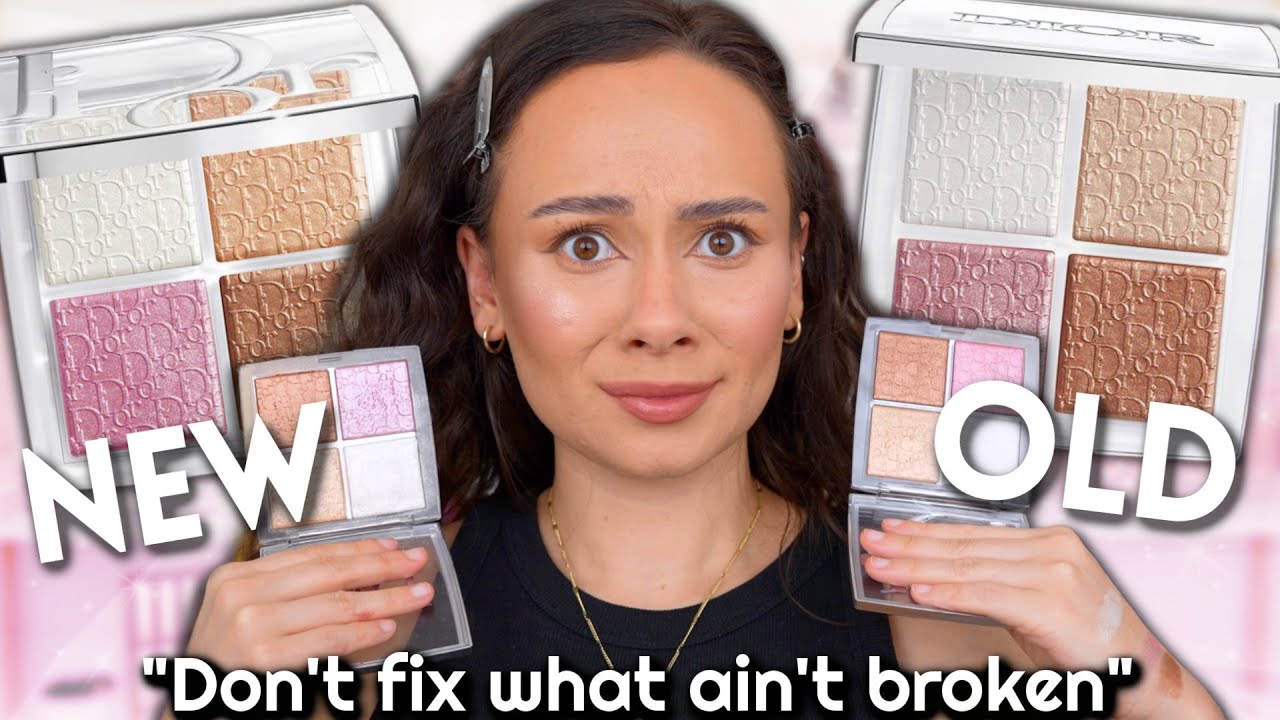DIOR RUINING YET ANOTHER PRODUCT? 😅 REFORMULATED Backstage Glow Maximizer Face Palette & New Shades