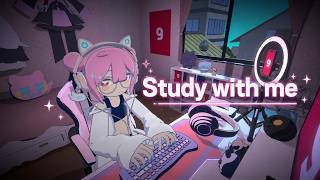 【Study with me】gogh初使用! 休日自習室☕ いっしょに勉強&作業【vtuber】