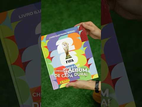 Chegou o álbum de figurinha copa 2026