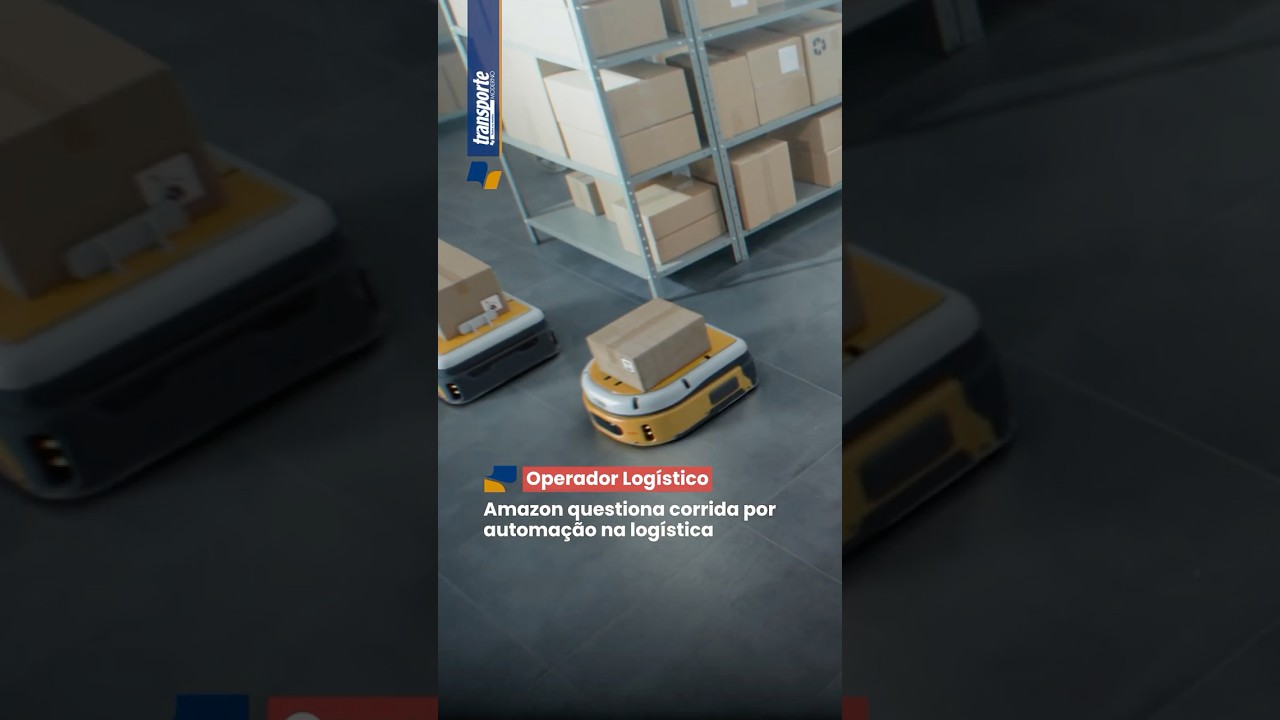 Amazon questiona corrida por automação na logística  #logistica  #transportedecargas