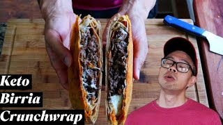 How To Make The BEST Keto Birria Crunchwrap