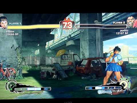 SSF4: Uryo (Sakura) vs purittu (Balrog) -   Japanese XBL ranked
