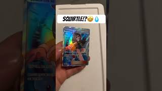 Squirtle!?🤩 #pokemonchannel #squirtle #collectiblecards #mew #cards #pokemongo #pokemontcg #ytshort