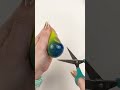 Cutting Open Color Changing Stress Ball! #shorts
