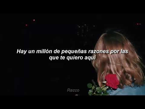 Oscar Lang - million little reasons (Sub. Español)