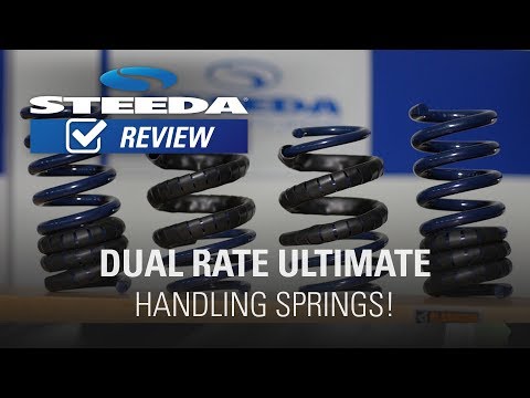 Steeda S550 Mustang Dual Rate Ultimate Handling Springs | Overview